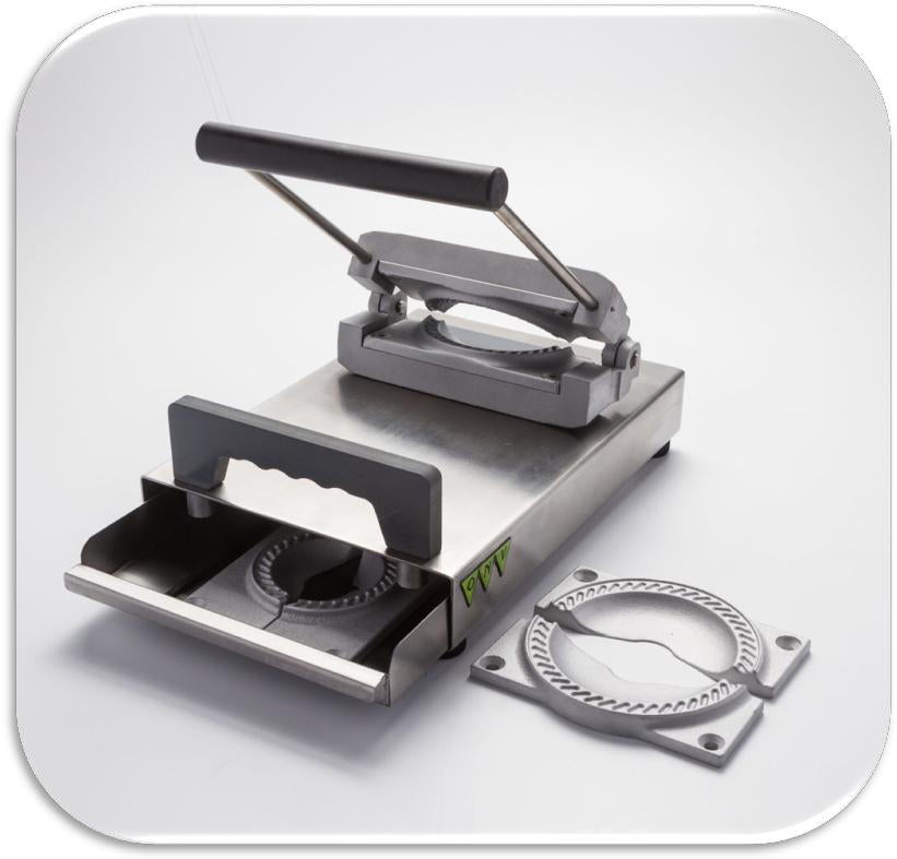 Manual Empanada Maker | Commercial Empanada Press with Interchangeable Molds