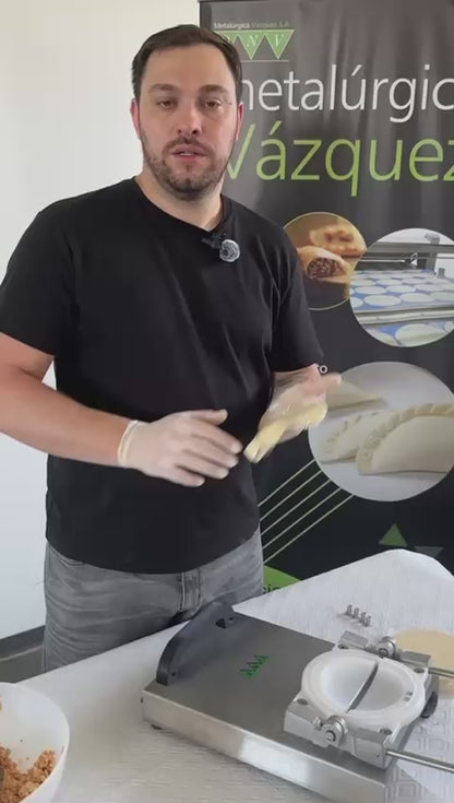 Manual Empanada Maker | Commercial Empanada Press with Interchangeable Molds